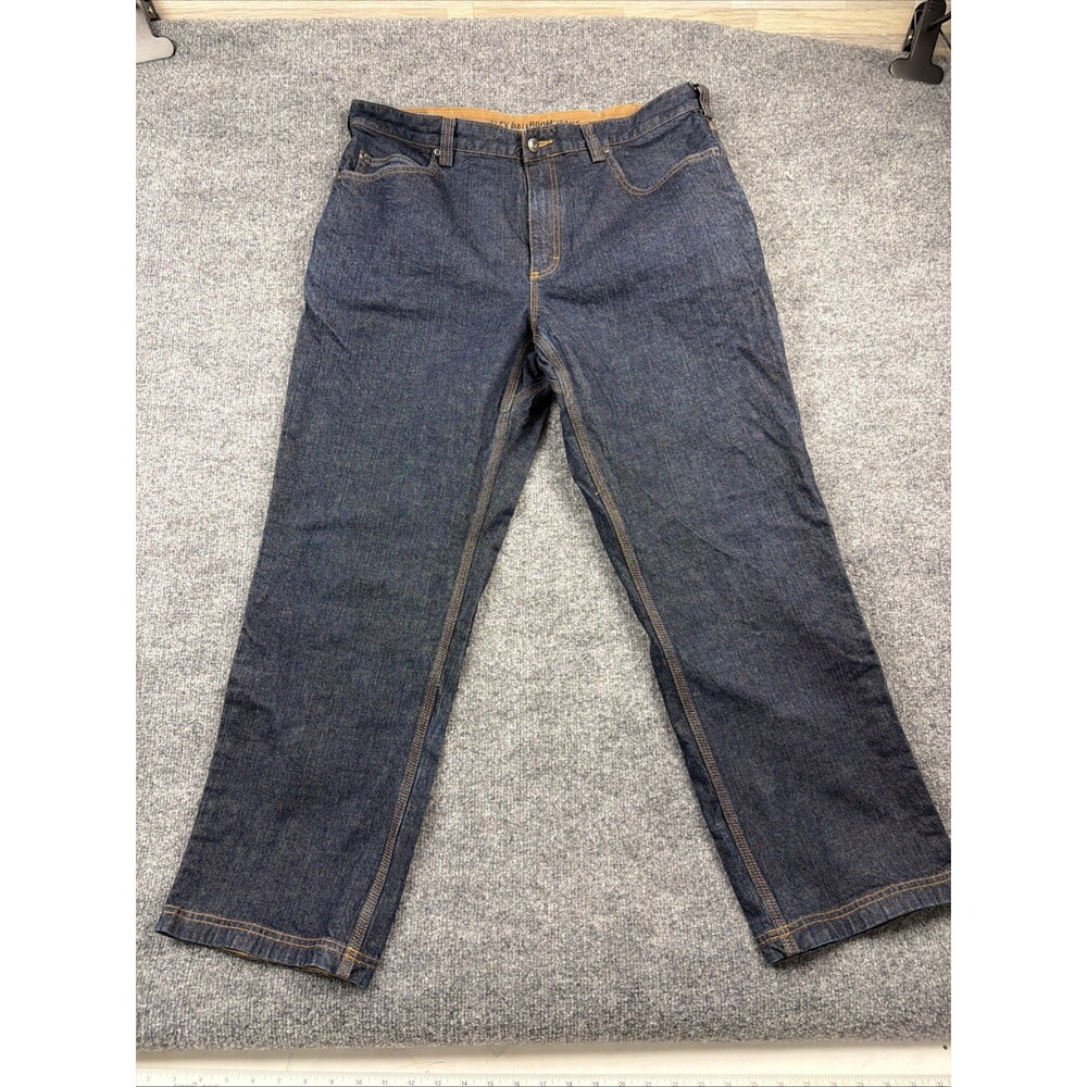 Duluth Flex Ballroom Jeans Dark Wash 38x30 Straight Leg Men’s